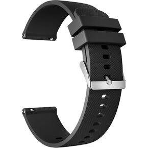 22mm Watch Band, Quick Release Silicone Replacement Watch Bands, Compatible with watches with 22mm lug width, universal model