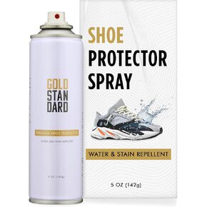 Gold Standard Premium Water-Repellent Shoe Protector Spray – 5 Oz. Suede Shoe Protector Spray Waterproof Formula