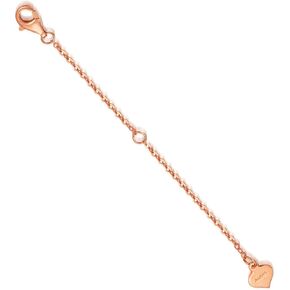 14K Gold 1.5"/2"/3" Chain Extender, Simple Removable Gold Necklace Chain Extension with Durable Lobster Clasp, Adjustable Chain Extension for Necklace Anklet Bracelet