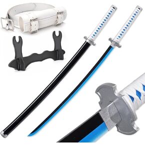 Zisu Demon Katana Sword, About 41 inches, Hashira Pillars & Protagonist Katana for Cosplay Purpose, Anime Original Texture