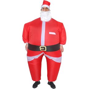 Inflatable Christmas Costume Blow up Costume Halloween Costume Christmas Suit Festival Costume Carnival Costume