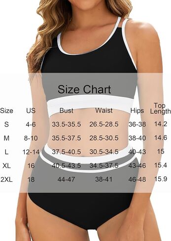 Arolina Women's High Waisted Bikini Sets Cheeky Two Piece Swimsuits Color Block Sporty Bathing Suits High Cut Bikini in Kuwait
