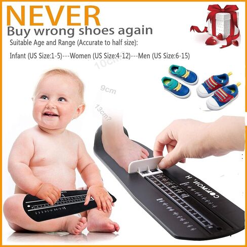 COMMON'H Shoe Measuring Device Shoe Sizer Foot Measurement Device Shoe Feet Ruler Sizer Buy Shoes Online in Saudi Arabia