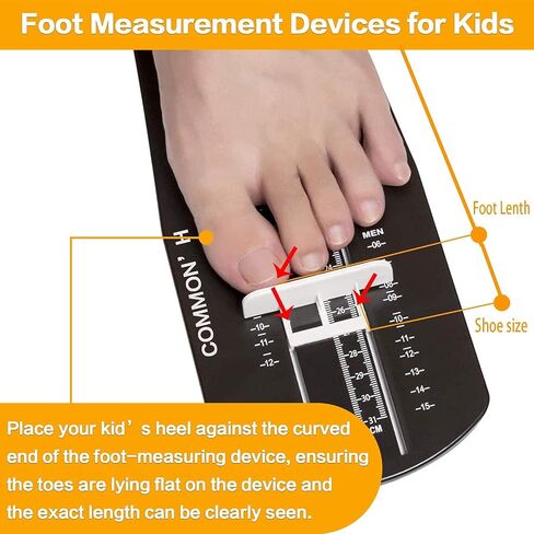 COMMON'H Shoe Measuring Device Shoe Sizer Foot Measurement Device Shoe Feet Ruler Sizer Buy Shoes Online in Saudi Arabia