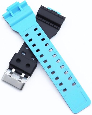 My Time OliBoPo Natural Resin Replacement Watch Band Strap for Casio Mens G-Shock GD120/GA-100/GA-110/GA-100C in Saudi Arabia