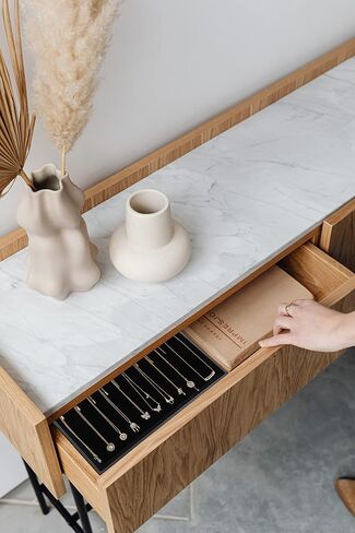 Wudygirl Ring Holder 100 Slots Ring Organizer Stackable Jewelry Tray for Drawer(100 Slots Ring) in Kuwait