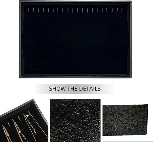 Wudygirl Ring Holder 100 Slots Ring Organizer Stackable Jewelry Tray for Drawer(100 Slots Ring) in Kuwait