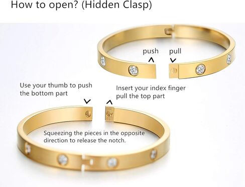 أ.د ألين ودانمي. مجموعة أساور الحب المطلية بالذهب عيار 18 قيراط، مجموعة أساور معصم واسعة مرنة للحب in Kuwait