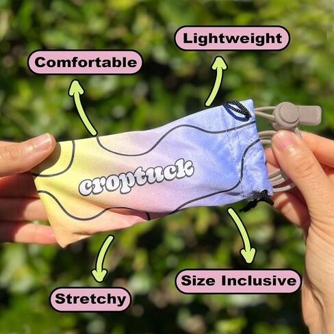 Croptuck Original Adjustable Crop Tuck Waist Band Tool for Tucking Shirt and Sweater Top Size in Kuwait