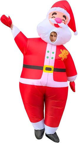 Inflatable Christmas Costume Blow up Costume Halloween Costume Christmas Suit Festival Costume Carnival Costume in Saudi Arabia