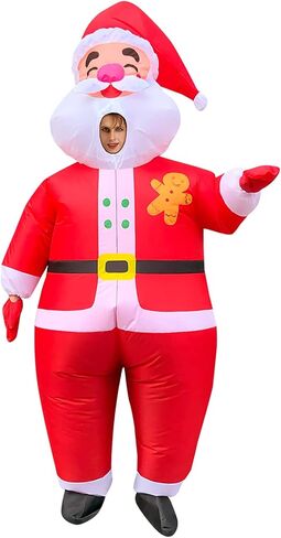 Inflatable Christmas Costume Blow up Costume Halloween Costume Christmas Suit Festival Costume Carnival Costume in Saudi Arabia