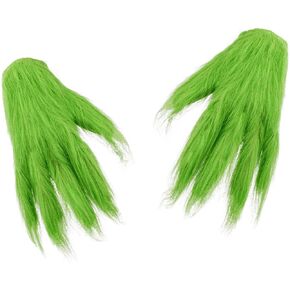 The Christmas Cosplay Mask, Christmas Costume Latex Mask Adult,Green Cosplay Costume Mask