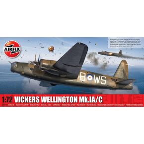 Airfix فيكرز ويلينغتون MK II 1:72 الحرب العالمية الأولى الطيران العسكري البلاستيك أطقم منمذجة A08021 in Kuwait