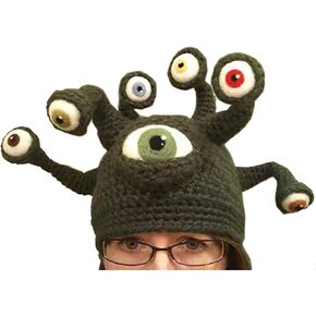 Cute Novelty Hats Funny Christmas Hat Cartoon Octopus Viking Beard Gift Hats (Adult Octopus)