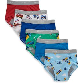 Hanes boys Potty Trainer Underwear 6-Pack
