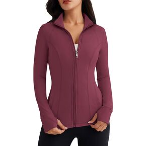 Trendy Queen Womens Lightweight Zip Up Jackets 2026 Athletic Workout Hoodies Fall Shirt Fitted Gym Clothes with Pocket in Saudi Arabia