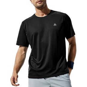 Haimont Men's Dry Fit Athletic Running Shirts UPF 50+ Quick Dry Workout Short Sleeve Lightweight Crewneck T-Shirts