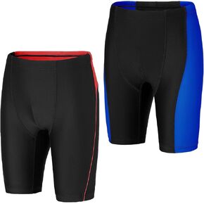 EXARUS Boys 2/3 Pack Swim Jammers شورت سباحة للشباب سريع الجفاف رياضي للأطفال ملابس سباحة UPF 50+