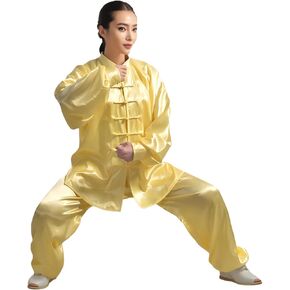 Andux Chinese Traditional Tai Chi Uniforms Kung Fu Clothing Unisex SS-TJF01