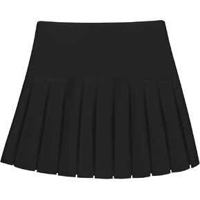 Stelle Girl's Tennis Skirts with Shorts Pockets Tennis Golf Skirts Running Workout Athletic Pleated Skort 5-15Years