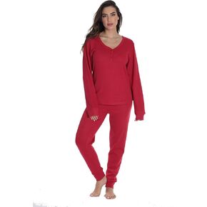 #followme 2 Piece Base Layer Thermal Underwear Set for Women
