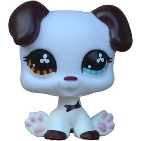 LPSCB Custom-Made Baby for Great Dane #577 Dog Bobble Head White Body Clover Eyes 1.5 Inch Puppy Mini Pet Shop Toys