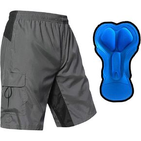 EZRUN Men's 3D Padded Mountain Bike Shorts Lightweight MTB Cycling Shorts in Kuwait