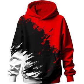 wangstar Graphic Hoodies for Boys Sweatshirts Baseball Gifts for Teen Boys Fashion Hoodies Size 14-16 Cool Football Stuff