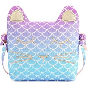 mibasies Kids Cat Purse for Little Girls Toddlers Wallet Crossbody Bag 2 Year Old Girl Gifts in Kuwait