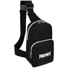 FORTNITE Boys Crossbody Bag Adjustable Chest Bag Travel Phone, Gamer Gifts