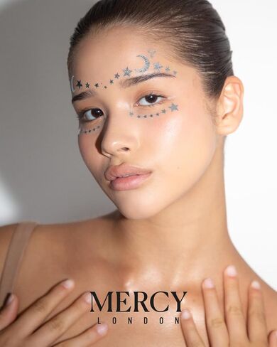 Stars Face Jewel by MERCY LONDON All In One Face Jewels Costume Accessories in Kuwait