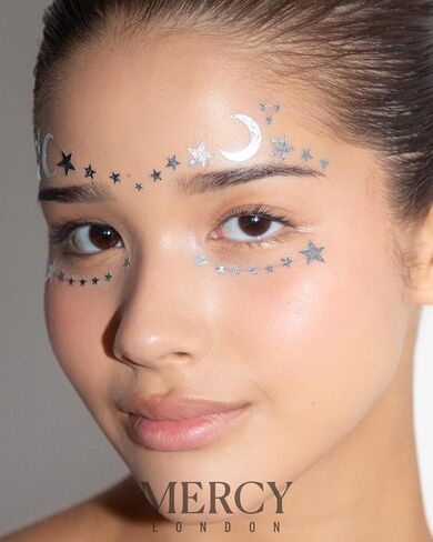Stars Face Jewel by MERCY LONDON All In One Face Jewels Costume Accessories in Kuwait