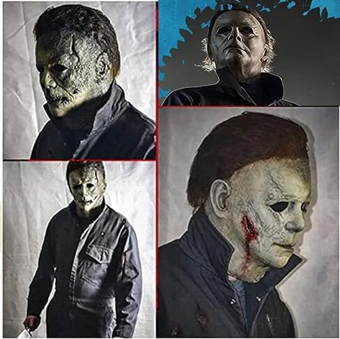 Michael Myers Mask, Halloween Horror Masquerade Cosplay Party Mask, Michael Myers Costume Scary Cosplay in Saudi Arabia