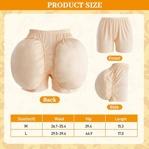Fake Butt Fake Booty Grandma Costume Accessories Christmas Party Cosplay Dress Up in Saudi Arabia