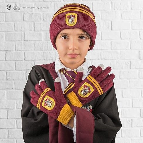 【4 Houses 4 Colors】 Harry Gifts Potter Teenagers Adults Hogvvarts House Themed Hats Scarves Gloves Socks Halloween Christmas in Saudi Arabia