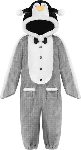 ReliBeauty Penguin Costume for Kids Animal Onesies Sleepwear in Saudi Arabia