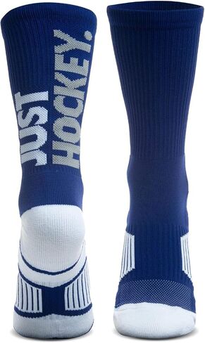 ChalkTalkSPORTS Hockey Performance Crew Socks - Multiple Designs & Colors - Youth & Adult - Hockey Mid-Calf Socks in Kuwait