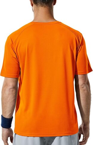 Haimont Men's Dry Fit Athletic Running Shirts UPF 50+ Quick Dry Workout Short Sleeve Lightweight Crewneck T-Shirts in Saudi Arabia