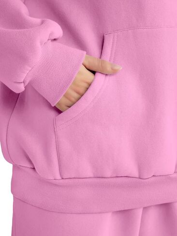 AUTOMET Womens 2 Piece Outfits Lounge Hoodie Sweatsuit Sets Oversized Sweatshirt Baggy Fall Fashion Sweatpants with Pockets in Kuwait