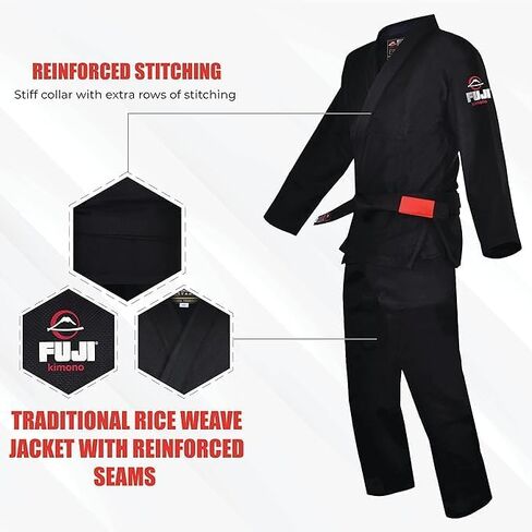 FUJI All-Around Brazilian Style Jiu Jitsu Uniform in Saudi Arabia
