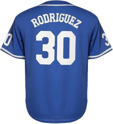 Youth The Sandlot Benny The Jet Rodriguez #30 Stitched Movie Kids Baseball Jerseys Sports Boys Shirts in Kuwait