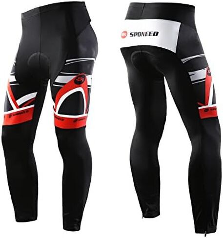 sponeed Cycling Clothes for Men Long Sleeve Mountain Bike Road Bicycle Shirt Jerseys Padded Pants Biking Outfits in Saudi Arabia