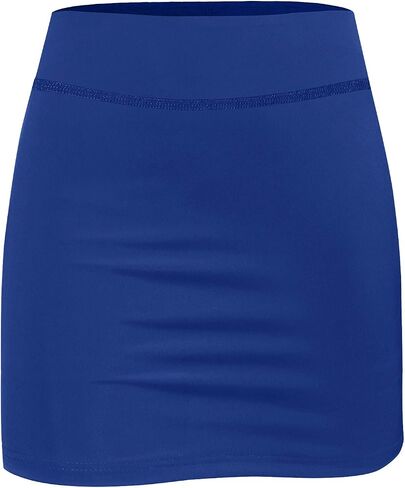 BLEVONH Womens Summer Tennis Skirts with Shorts Underneath, Pickleball, Athletic, Workout and Golf Skorts with Pockets in Kuwait