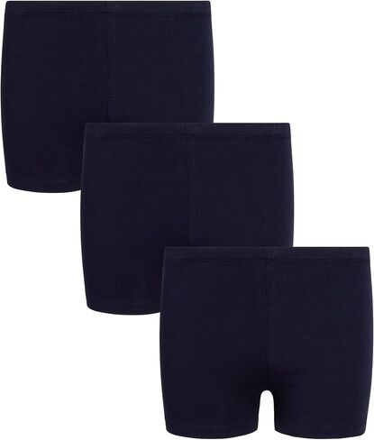 French Toast Girls Biker Shorts - 3 Pack Under Shorts for Uniforms, Skirts, Dresses - Dance Cartwheel Shorts for Girls (4-16) in Saudi Arabia