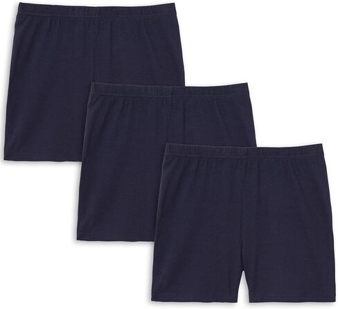 French Toast Girls Biker Shorts - 3 Pack Under Shorts for Uniforms, Skirts, Dresses - Dance Cartwheel Shorts for Girls (4-16) in Saudi Arabia