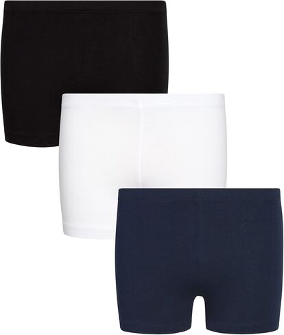 French Toast Girls Biker Shorts - 3 Pack Under Shorts for Uniforms, Skirts, Dresses - Dance Cartwheel Shorts for Girls (4-16) in Saudi Arabia