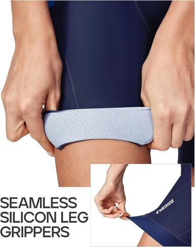 Ewedoos Padded Bike Shorts Women with 4 Pockets 4D Padding Biking Cycling Shorts Women for 3H+ Rides Bicycle Shorts for Women in Saudi Arabia
