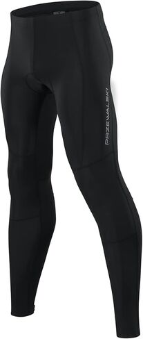 Przewalski Men's Cycling Pants 4D Padded Bike Bicycle Biking Tights Long MTB Leggings in Kuwait