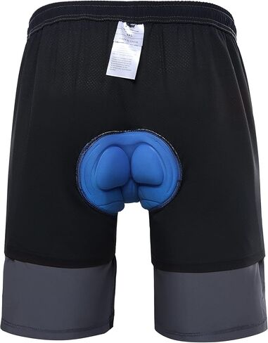 شورت EZRUN للرجال مبطن ثلاثي الأبعاد لركوب الدراجات الجبلية خفيف الوزن in Kuwait