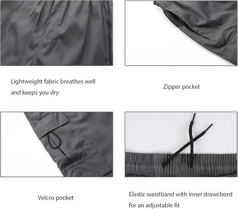 شورت EZRUN للرجال مبطن ثلاثي الأبعاد لركوب الدراجات الجبلية خفيف الوزن in Kuwait